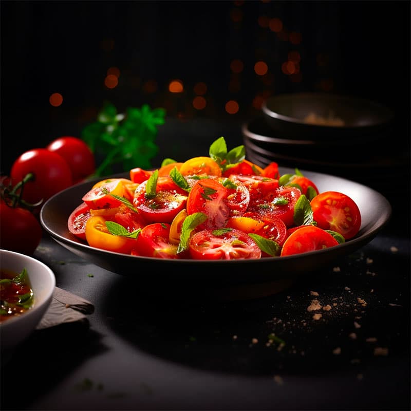 Salade de Tomates Fraîches
